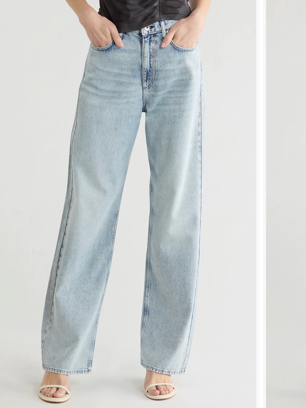 rag & bone Shannon High Waist Straight Leg Jeans